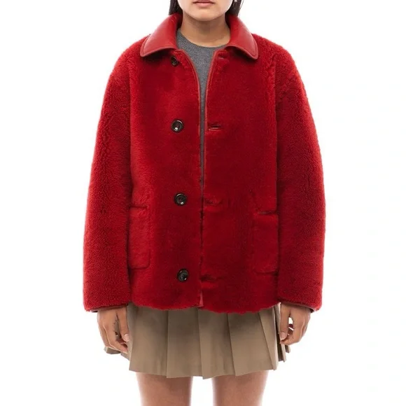 Nicole Saldana Lou Jacket Cherry red - Picture 4 of 4